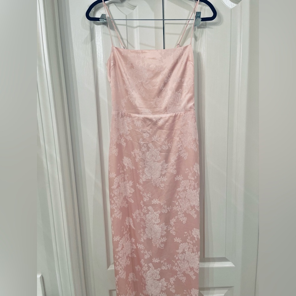 Reformation Frankie Dress - Powder Pink - Size 2 - Picture 7 of 13